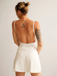 Courtney Body — Ivory on model, back view — MYFASHIONFRUIT