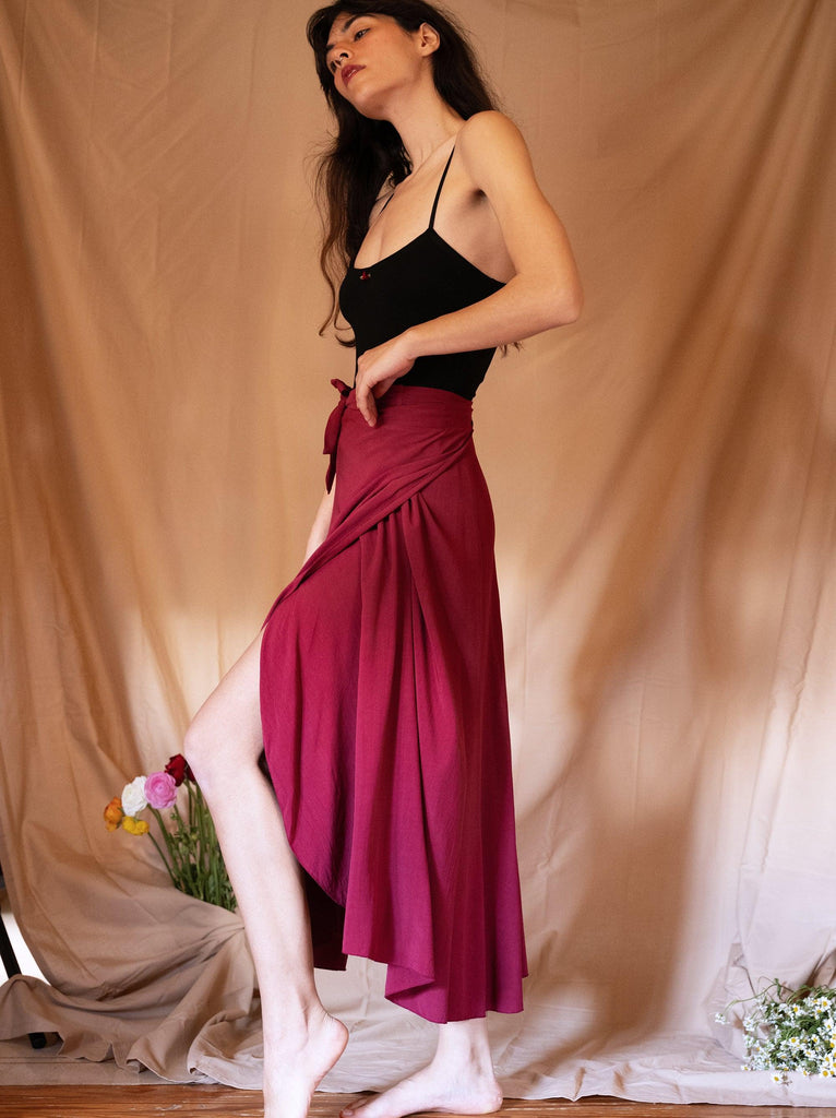 Alanis Syrah Skirt