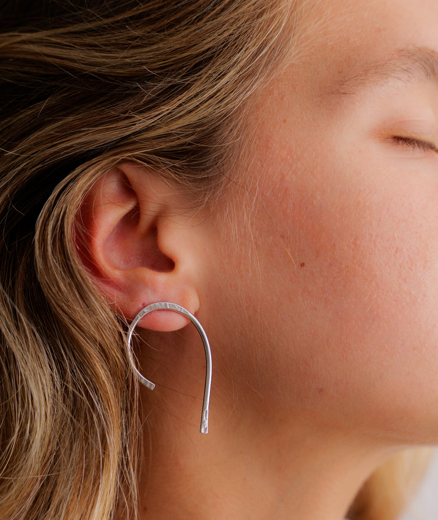 Spicy Silver Earrings