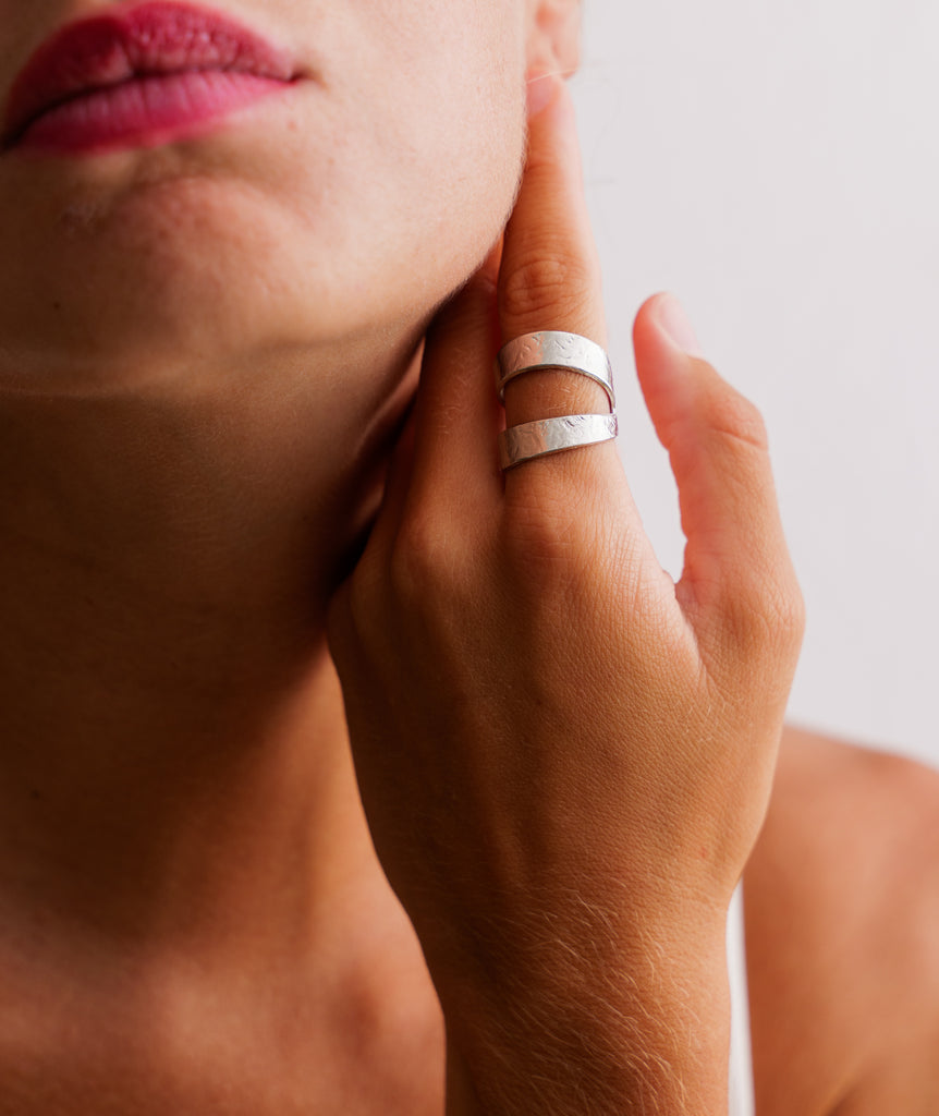 Fall Apart Silver Ring