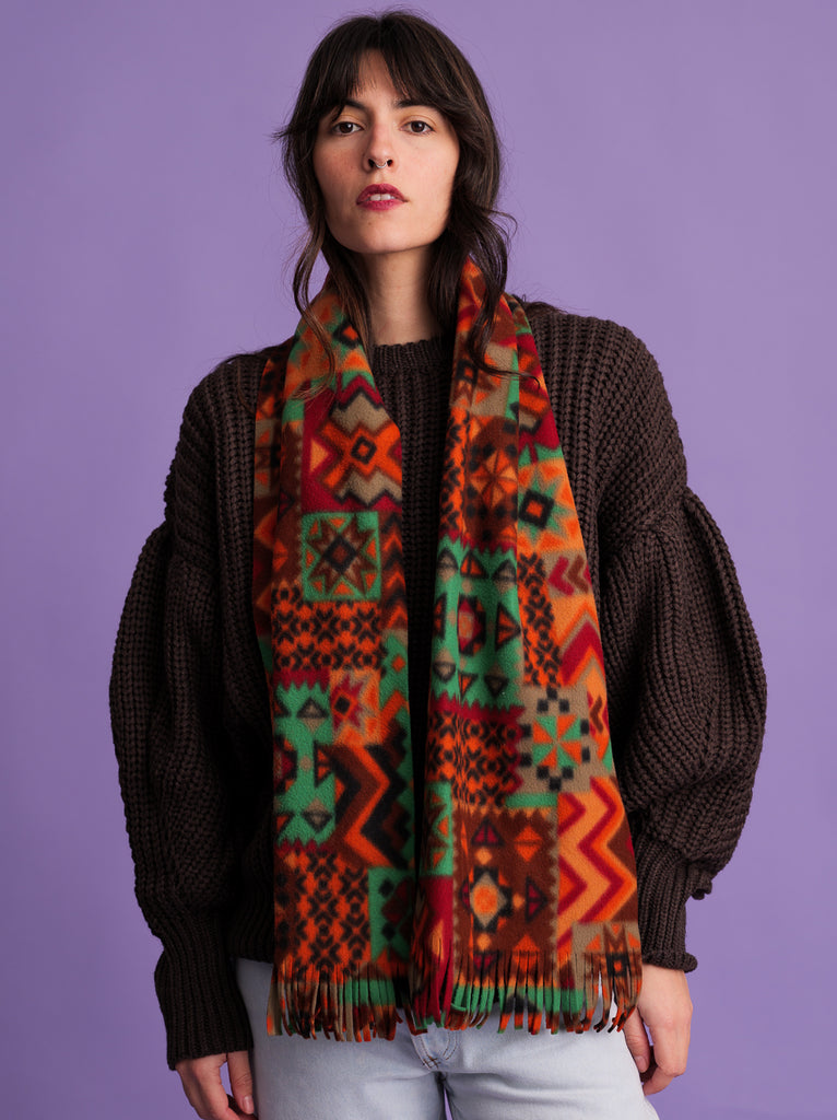 Vintage Fleece Scarf