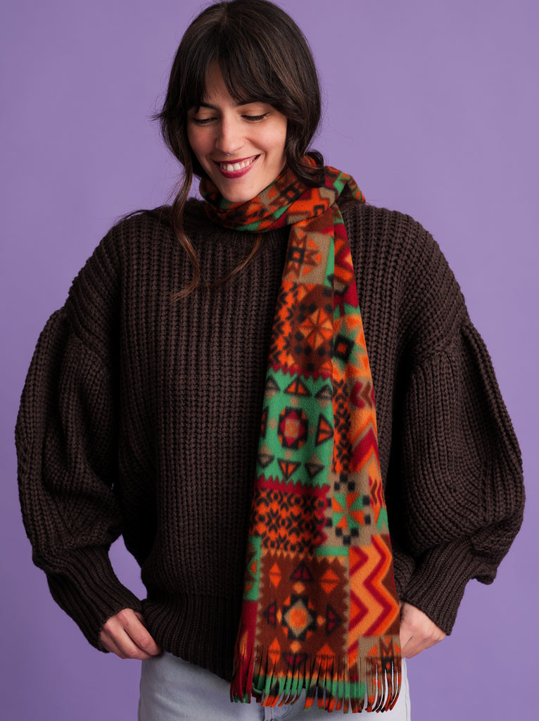 Vintage Fleece Scarf
