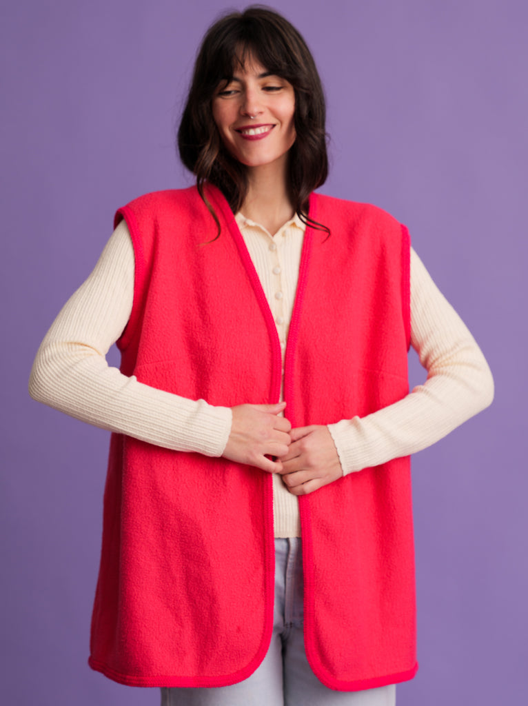 Vintage Fleece Vest