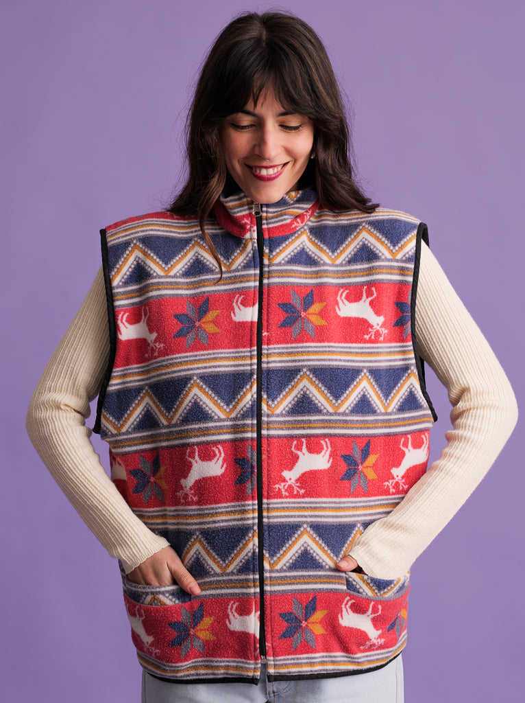 Vintage Fleece Vest