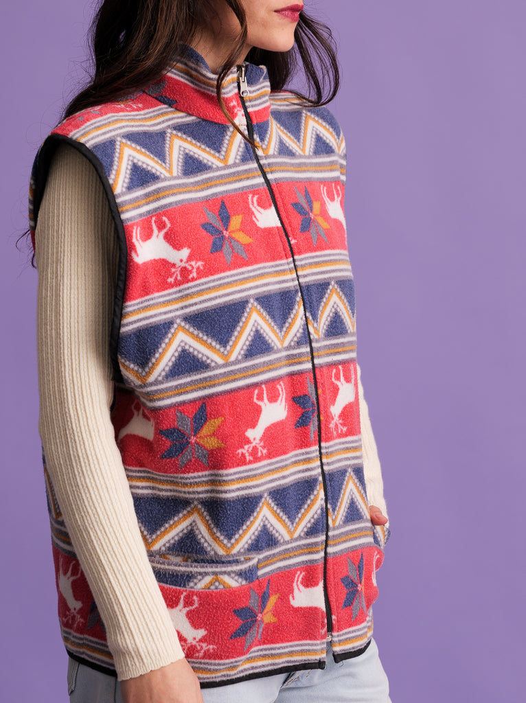 Vintage Fleece Vest
