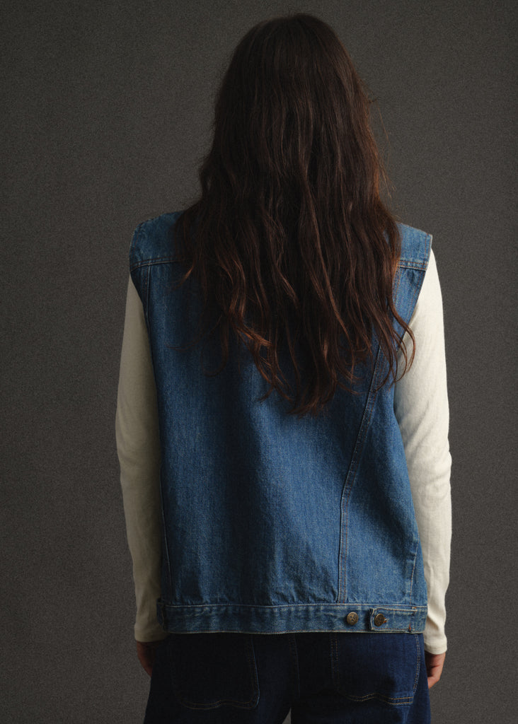 Vintage Denim Vest
