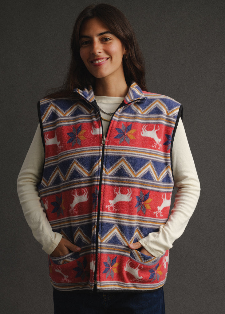 Vintage Fleece Vest