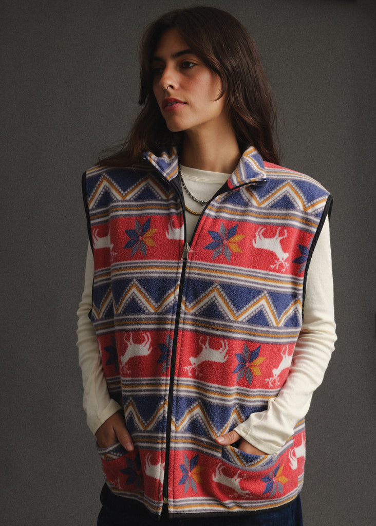 Vintage Fleece Vest