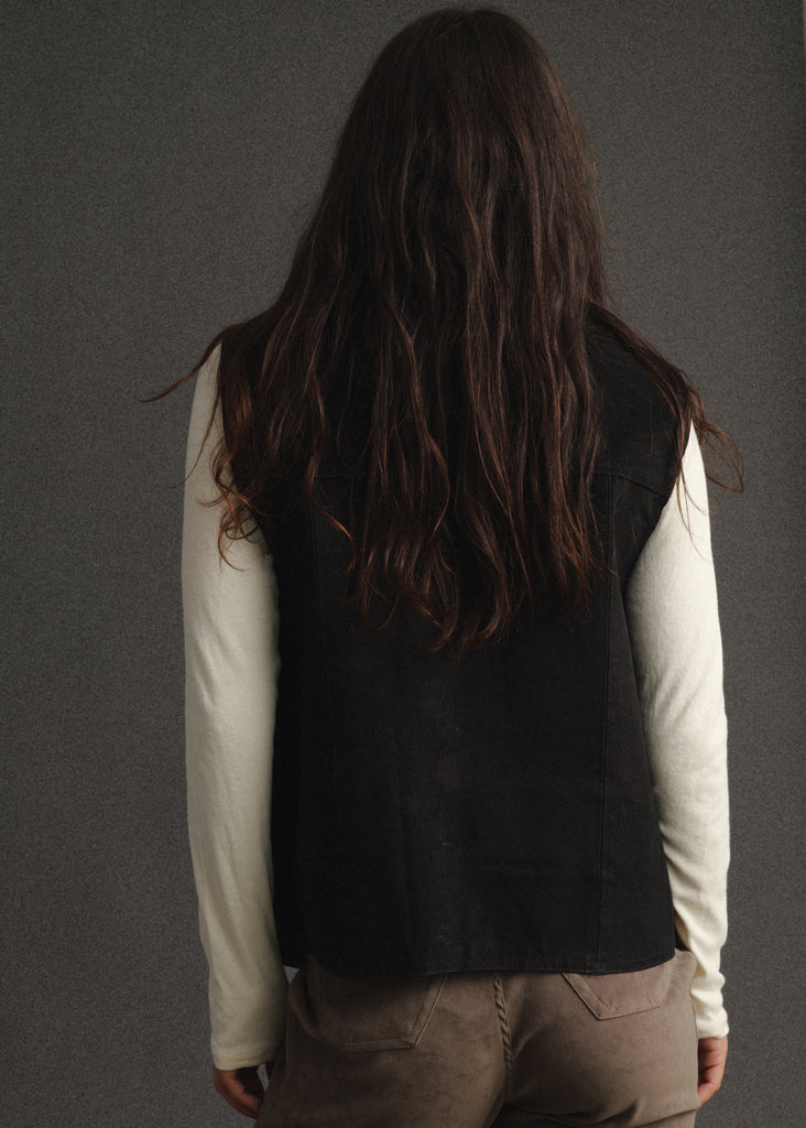Vintage Leather Vest