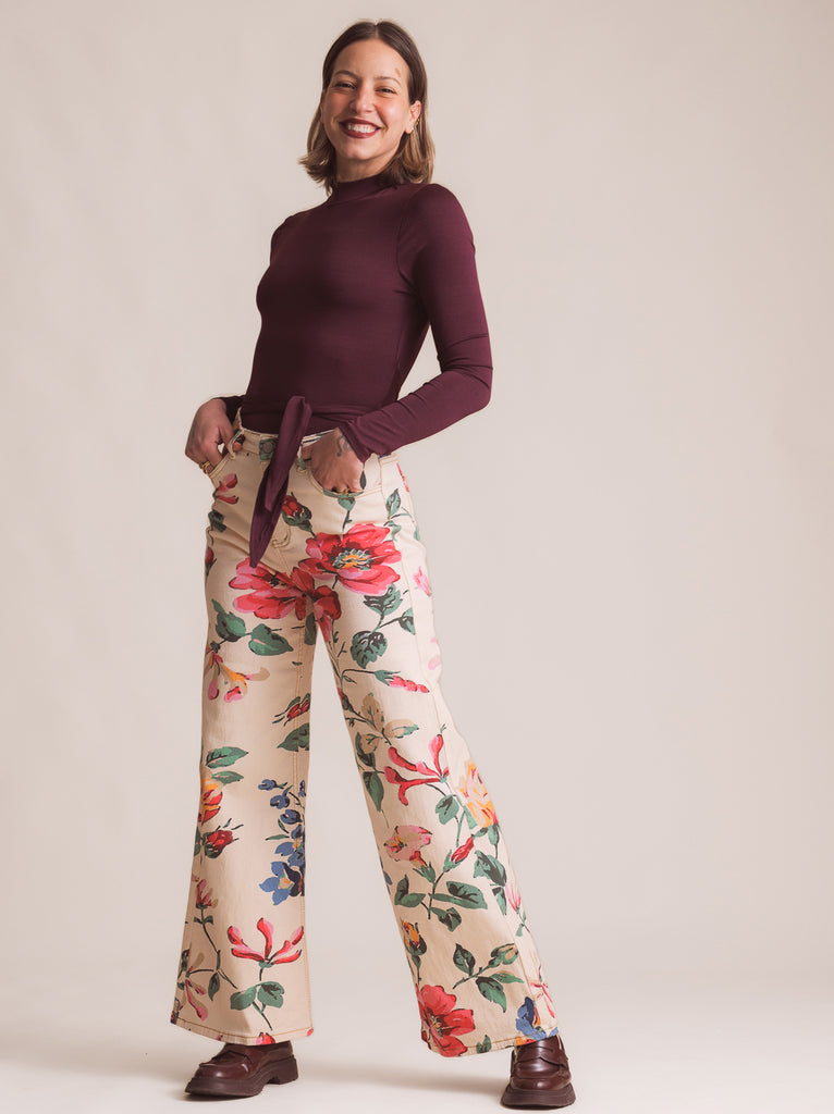 floral pants