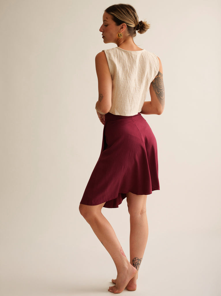 Alis Syrah Skirt