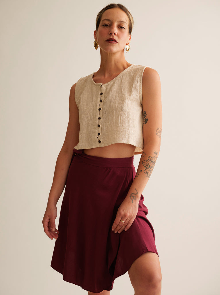 Alis Syrah Skirt