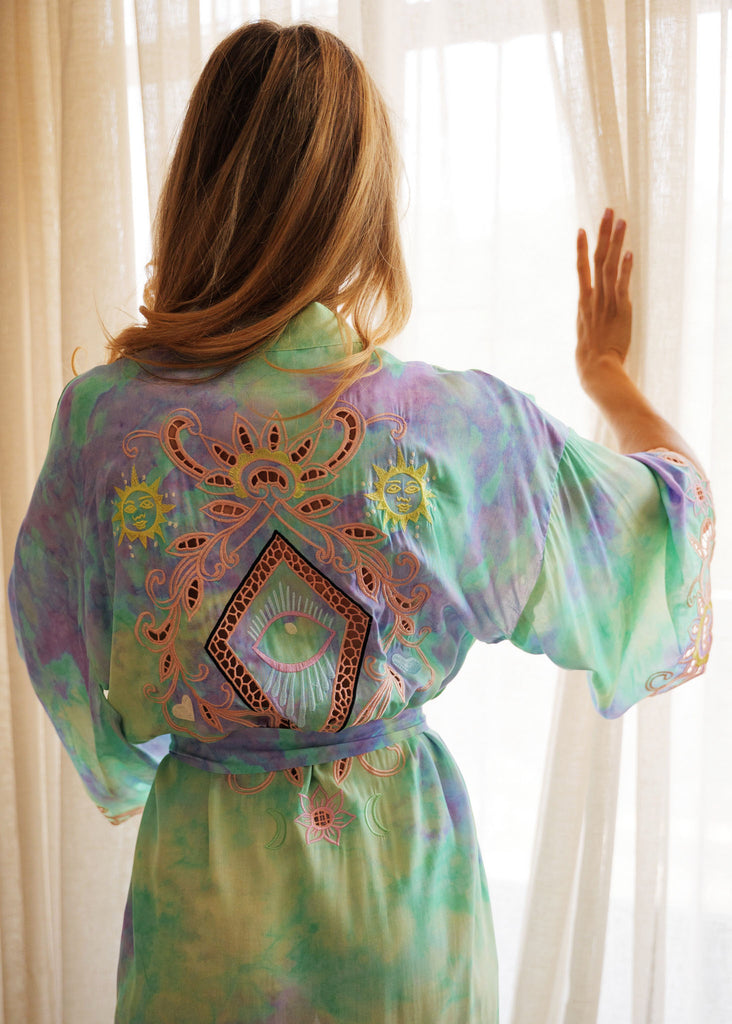 Lyra Kimono Dress