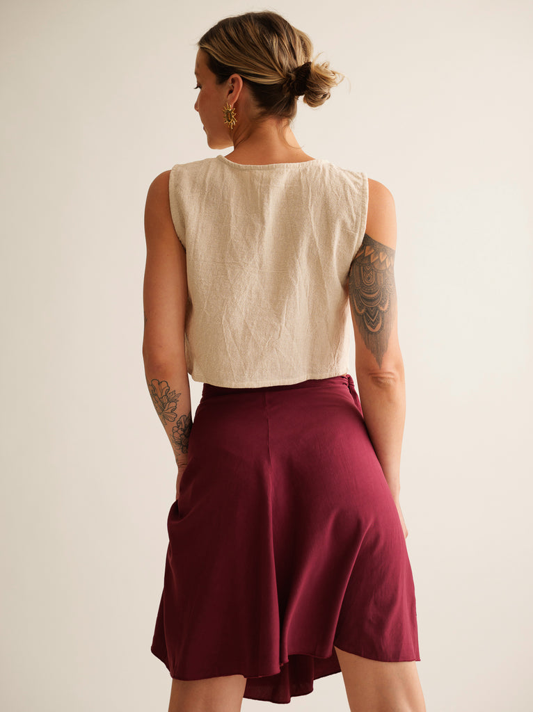 Alis Syrah Skirt