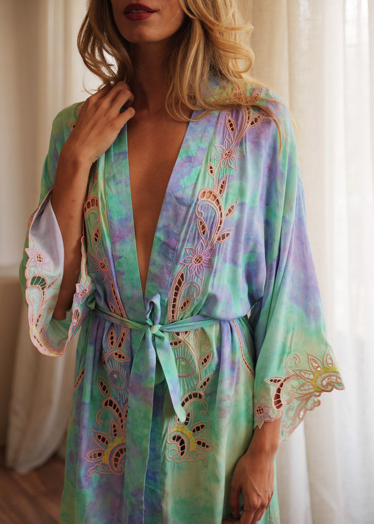 Lyra Kimono Dress