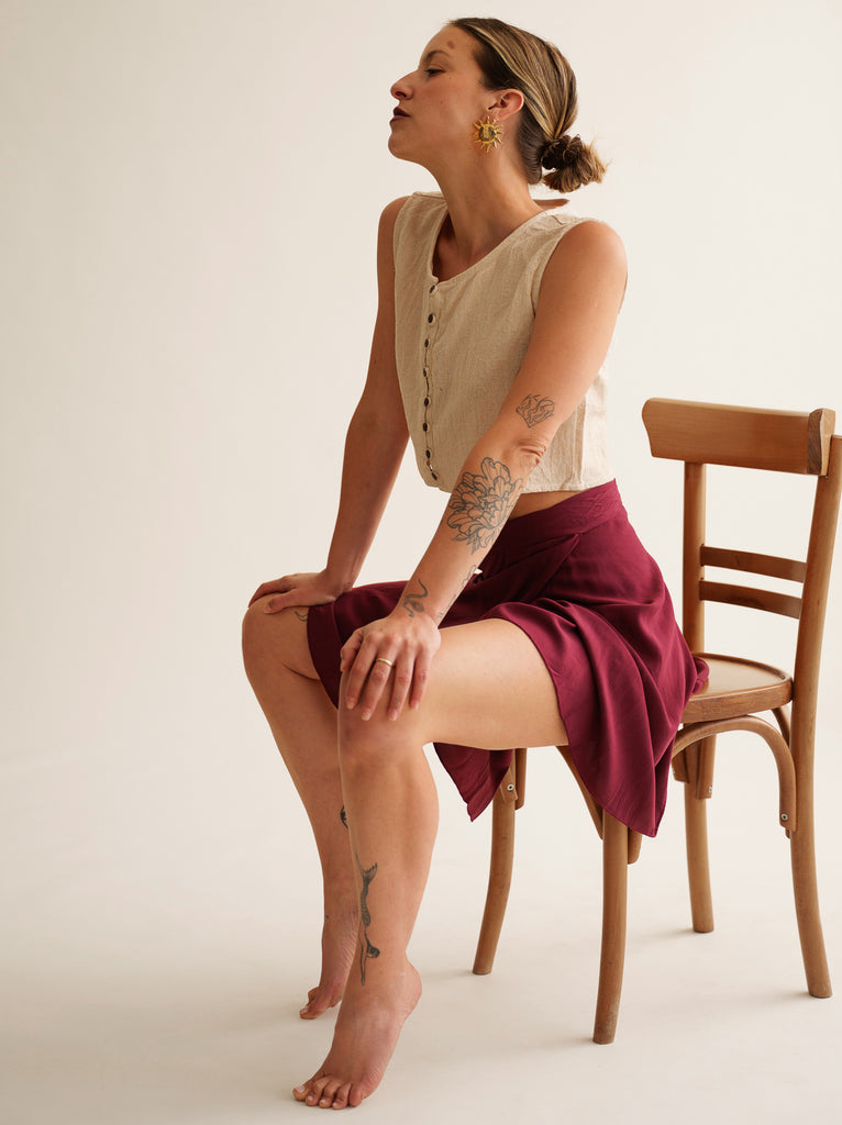 Alis Syrah Skirt