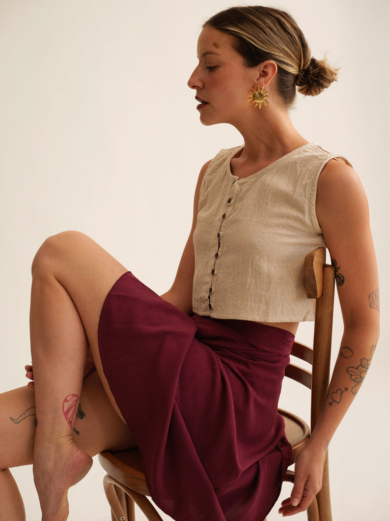 Alis Syrah Skirt