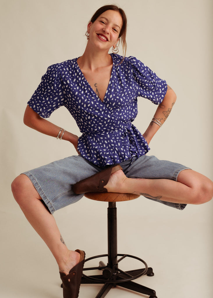 Pixie Wrap Top