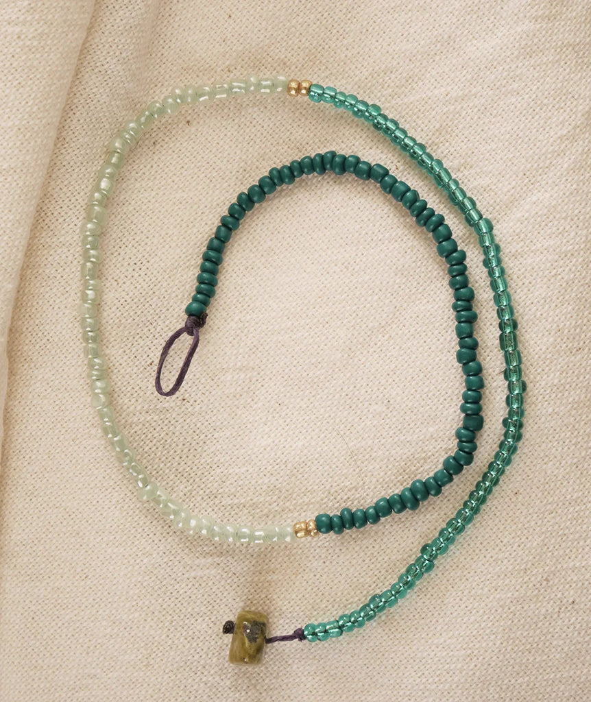 Gabby Necklace — beaded detail shot — MYFASHIONFRUIT