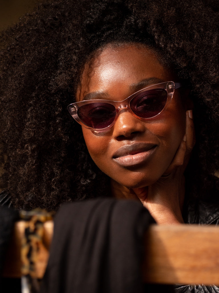 Komono ROSIE Blush Sunglasses