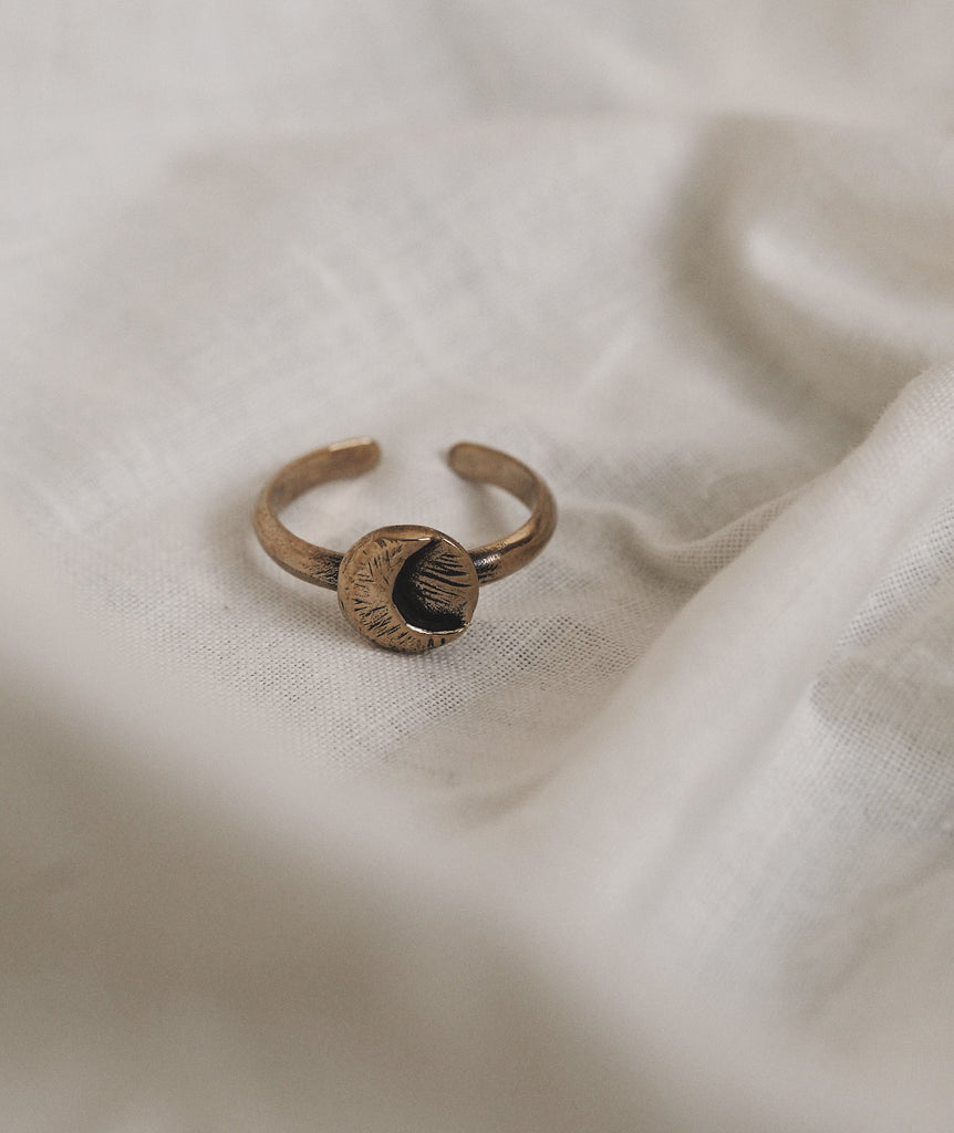 Tiny Crescent Ring