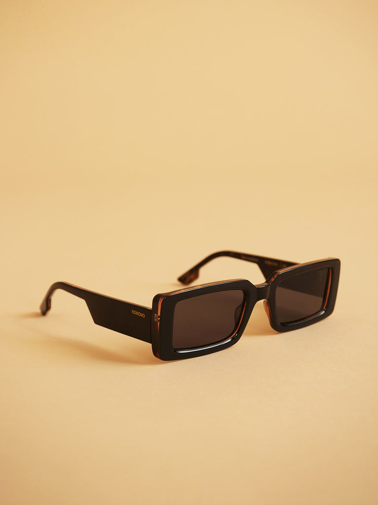 Komono MALICK Black Tortoise Sunglasses