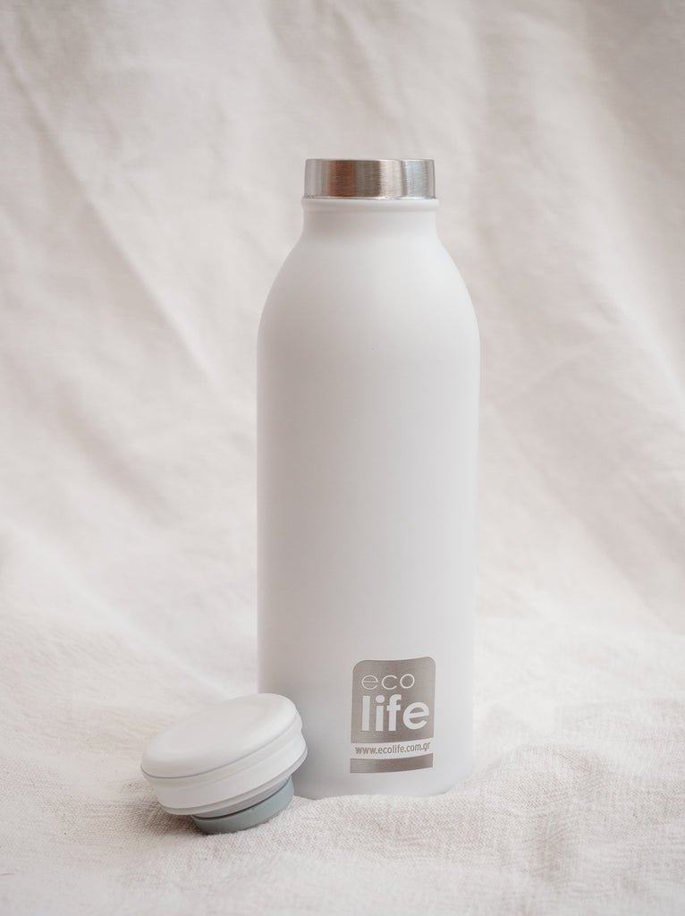 Ecolife Pastel White Thermos