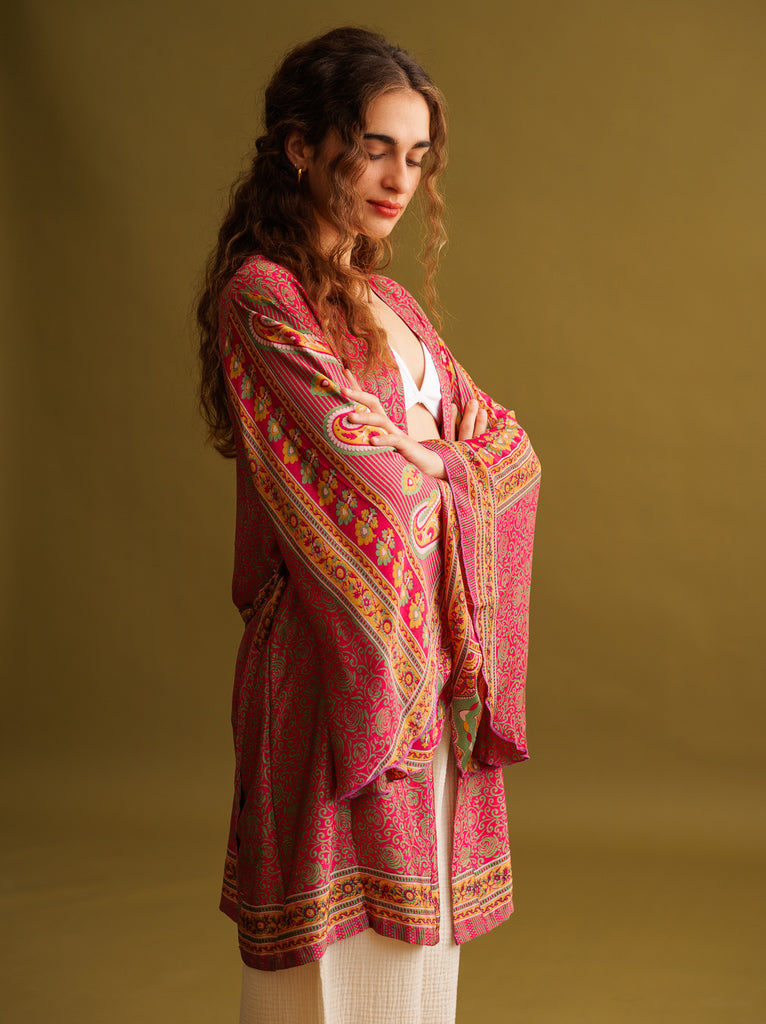 Saara Silk Kimono