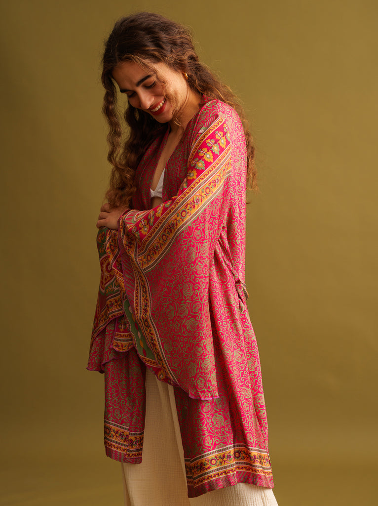 Saara Silk Kimono