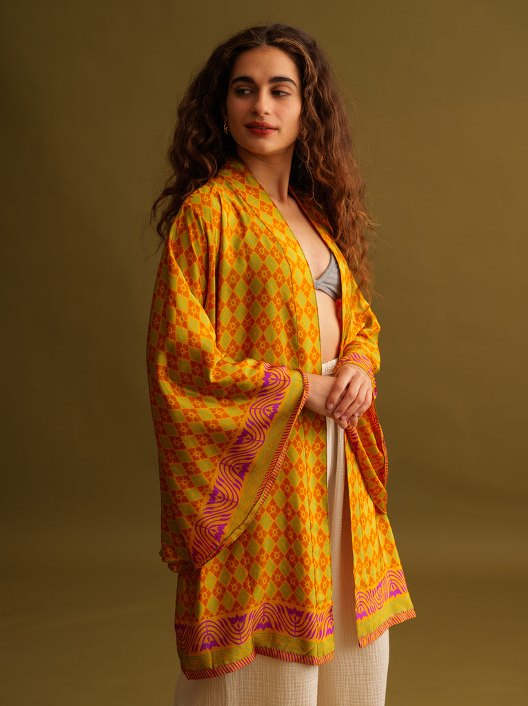 Saara Silk Kimono
