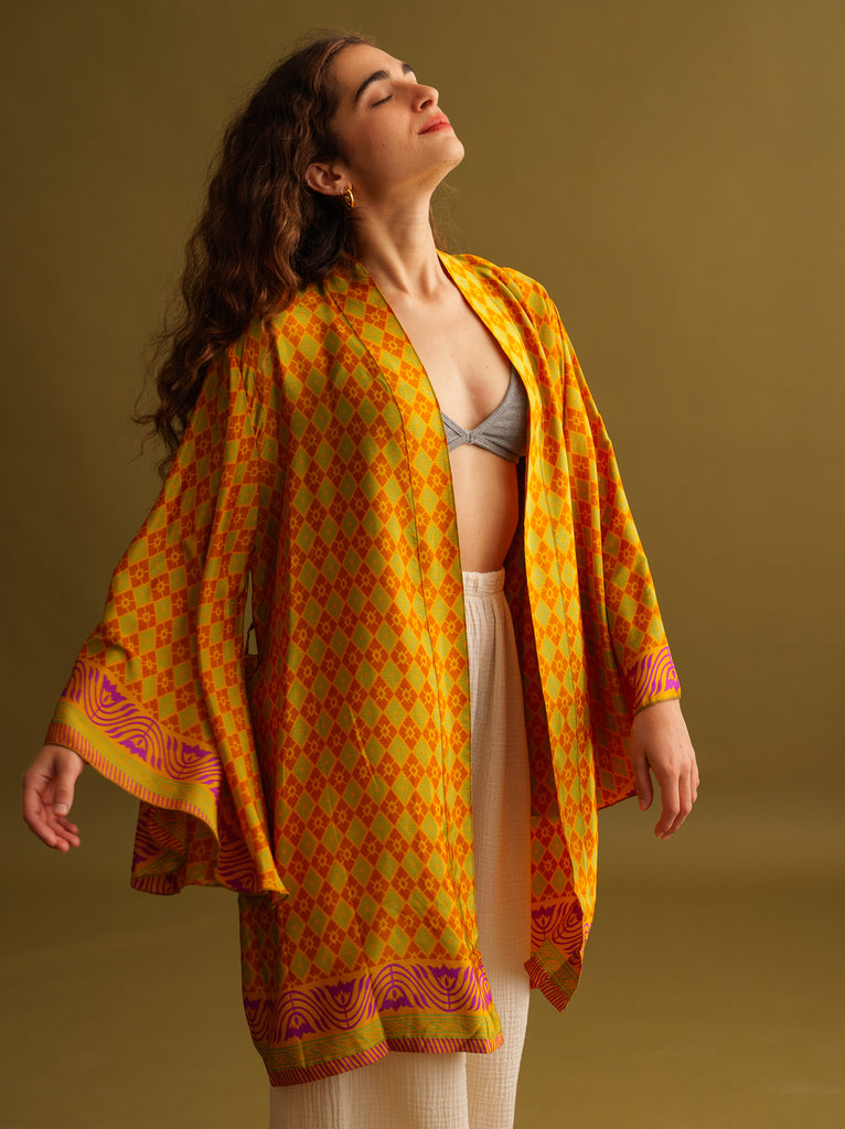 Saara Silk Kimono