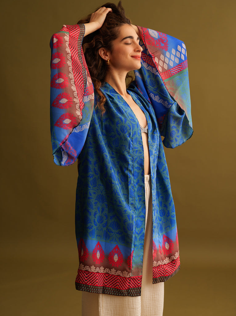 Saara Silk Kimono