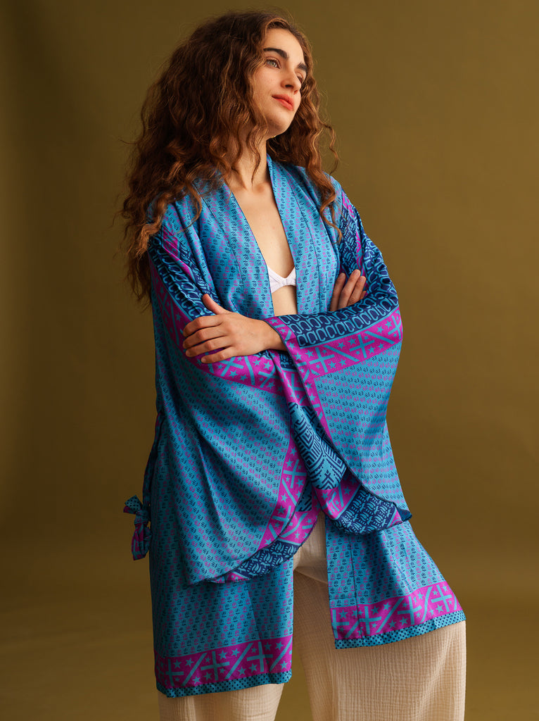 Saara Silk Kimono