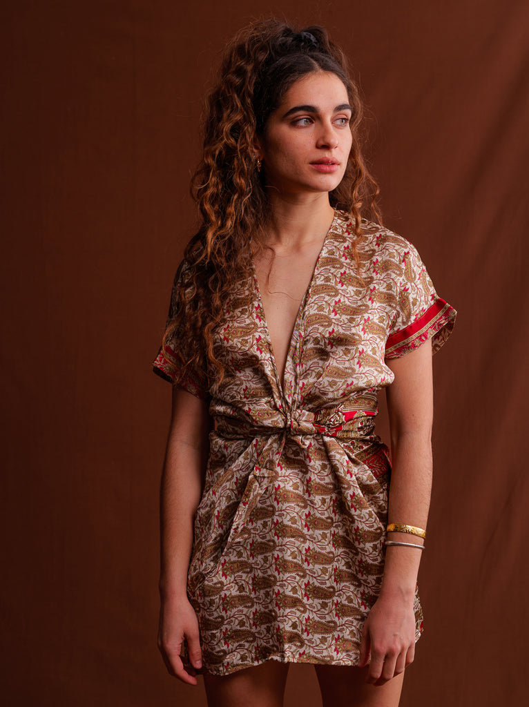 Nahla Silk Dress