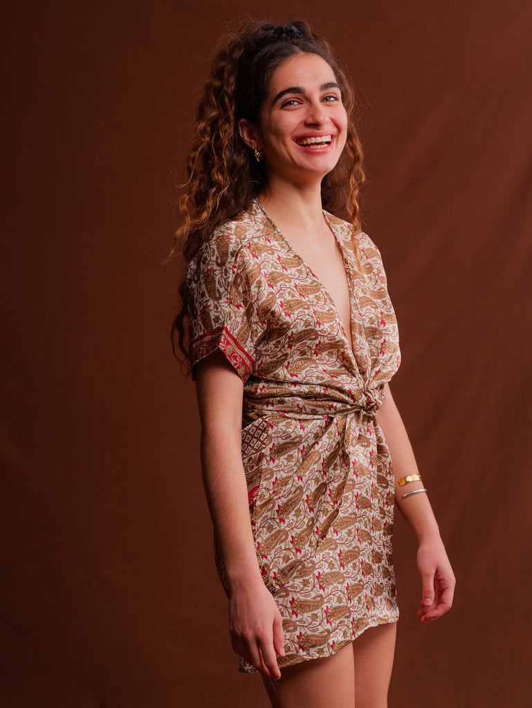 Nahla Silk Dress