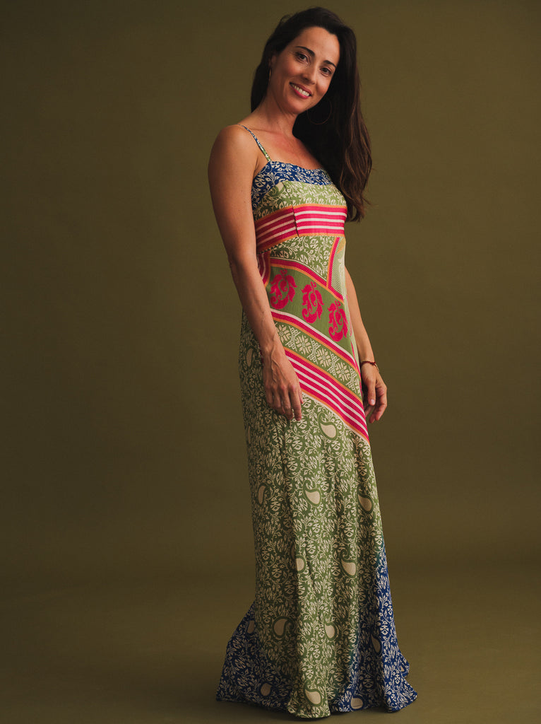 Aiza Silk Dress