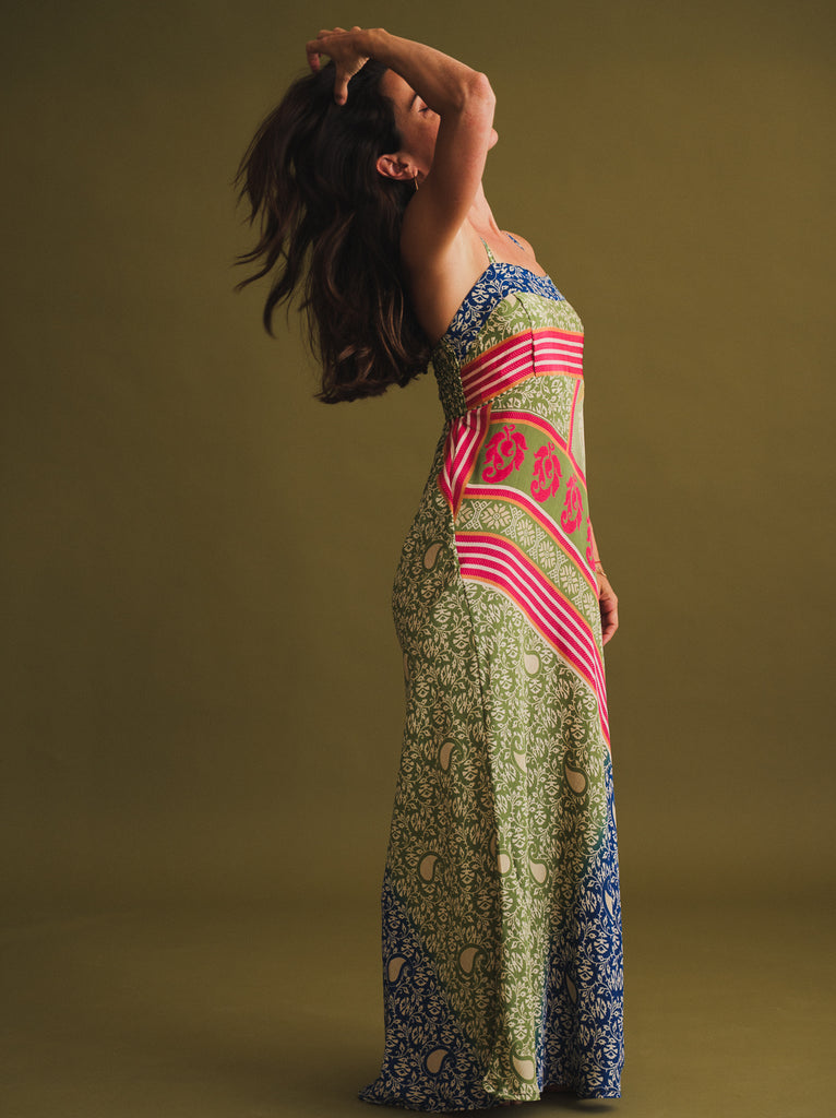 Aiza Silk Dress