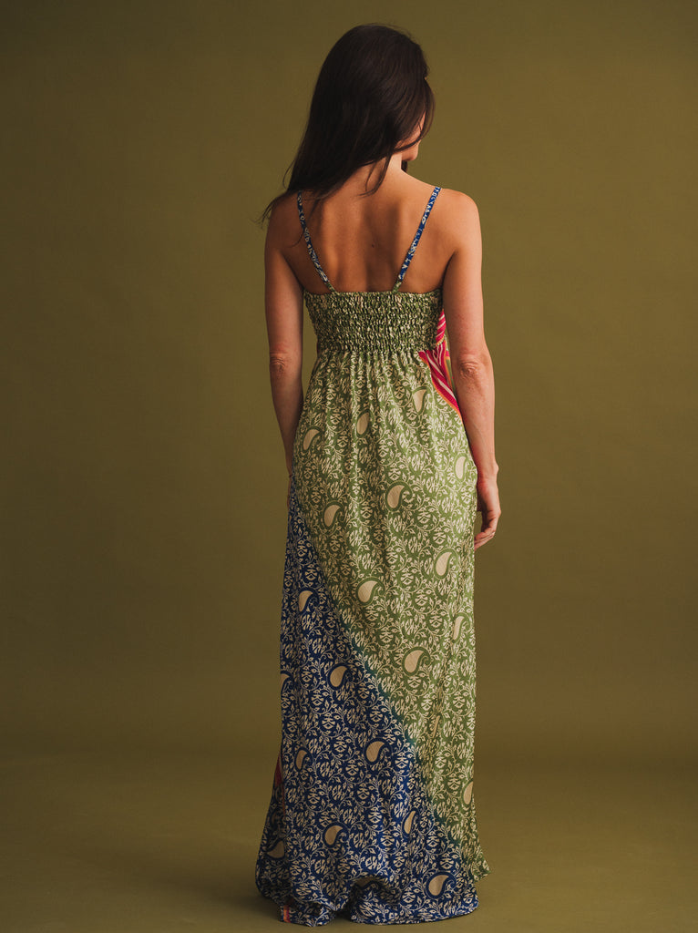 Aiza Silk Dress