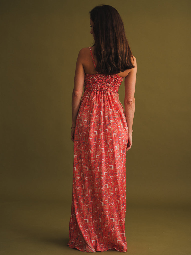 Aiza Silk Dress