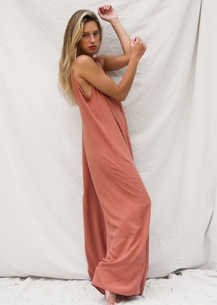 Catalina Clay Jumpsuit
