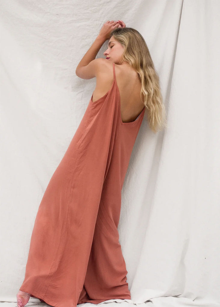 Catalina Clay Jumpsuit