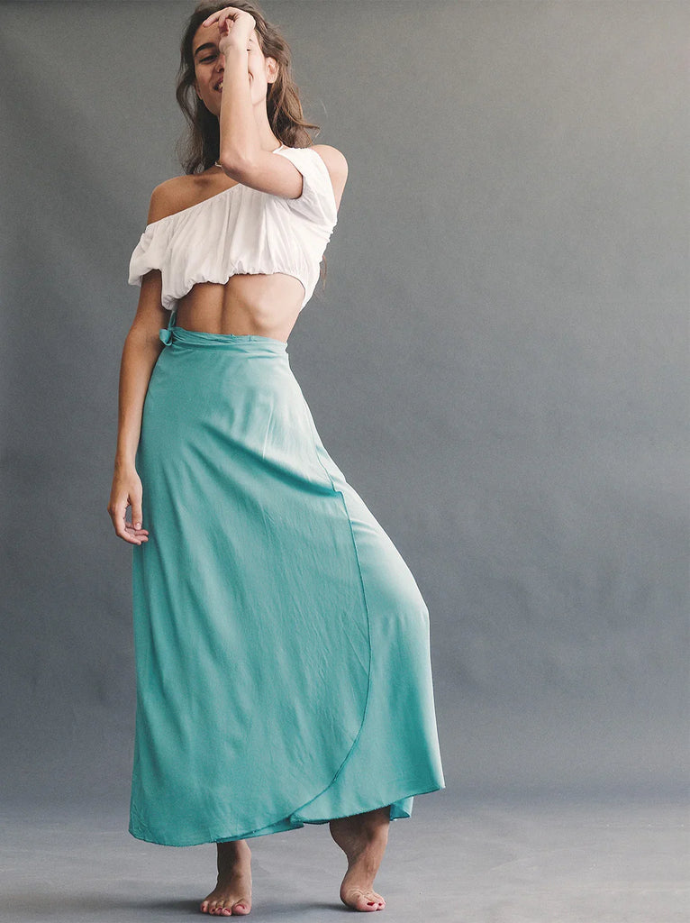 Alanis Aqua Skirt