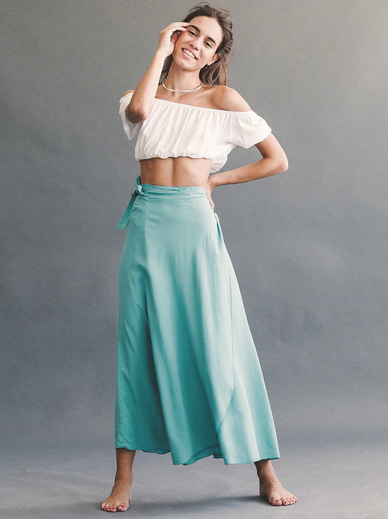Alanis Aqua Skirt