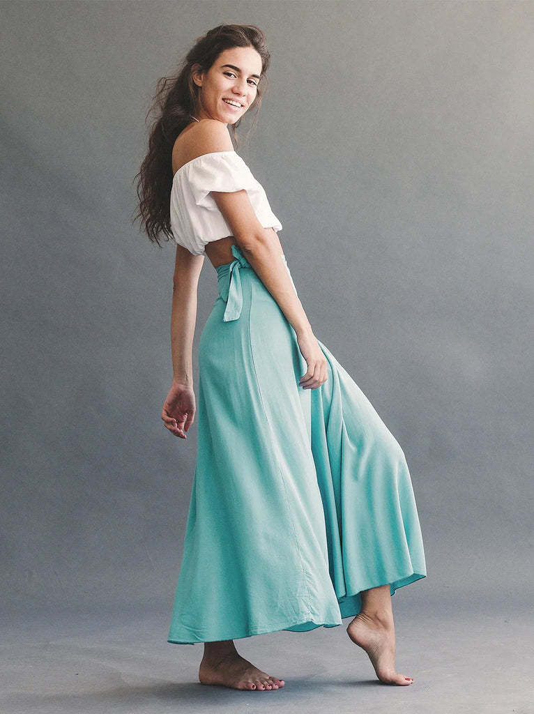 Alanis Aqua Skirt
