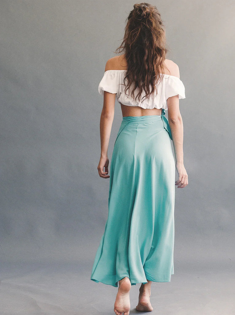 Alanis Aqua Skirt