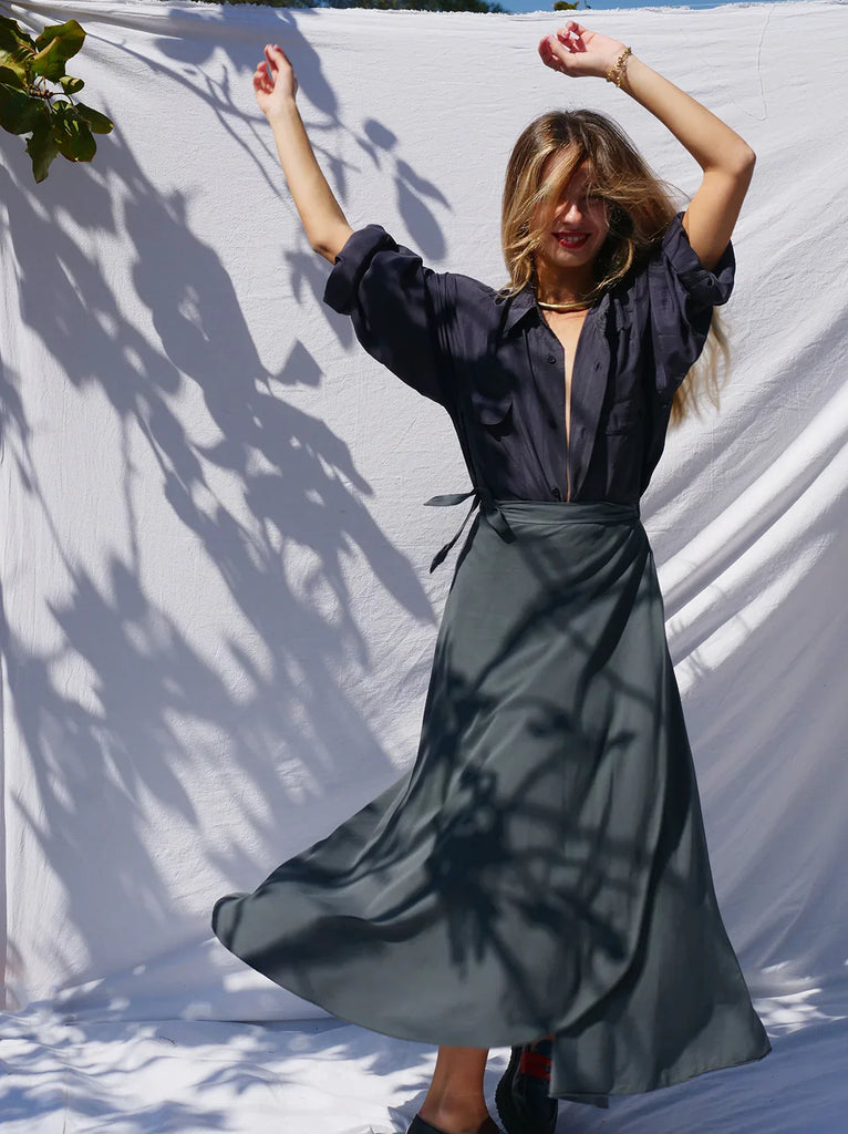 Alanis Gris Skirt - FallWinter