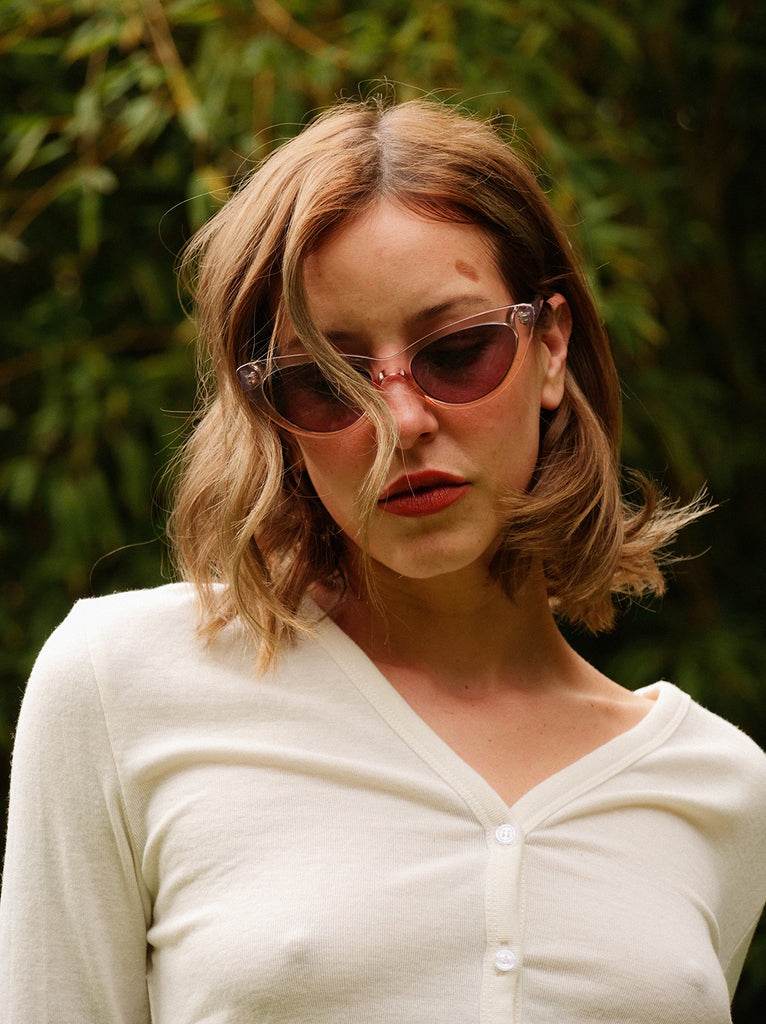 Komono ROSIE Blush Sunglasses