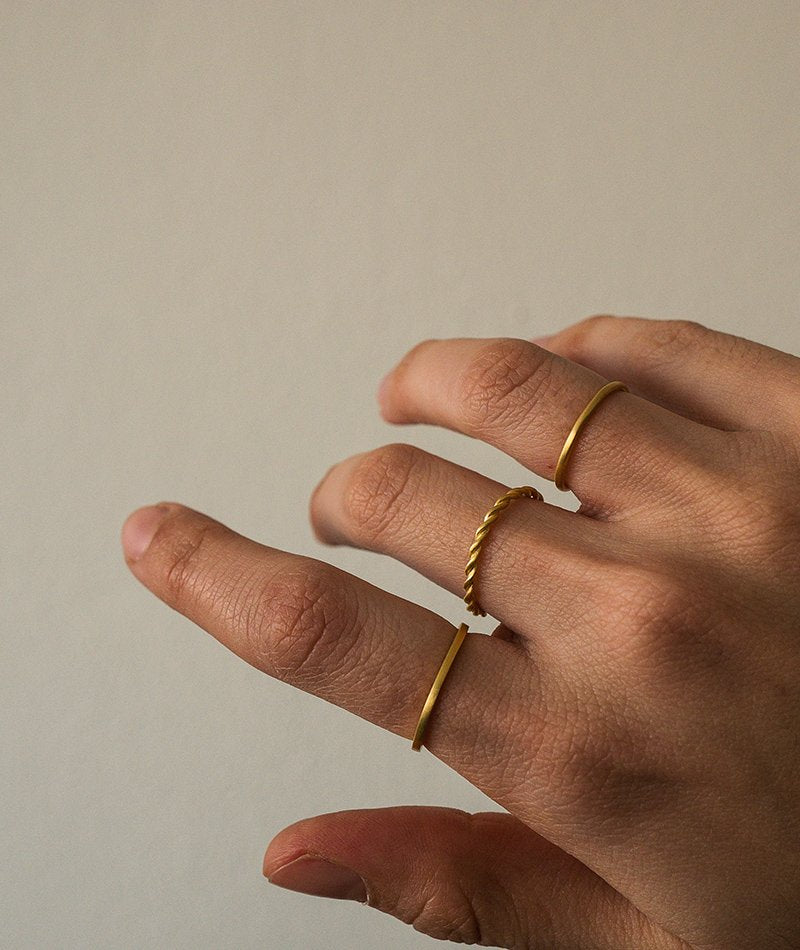 Minimalist Set Of 3 Rings