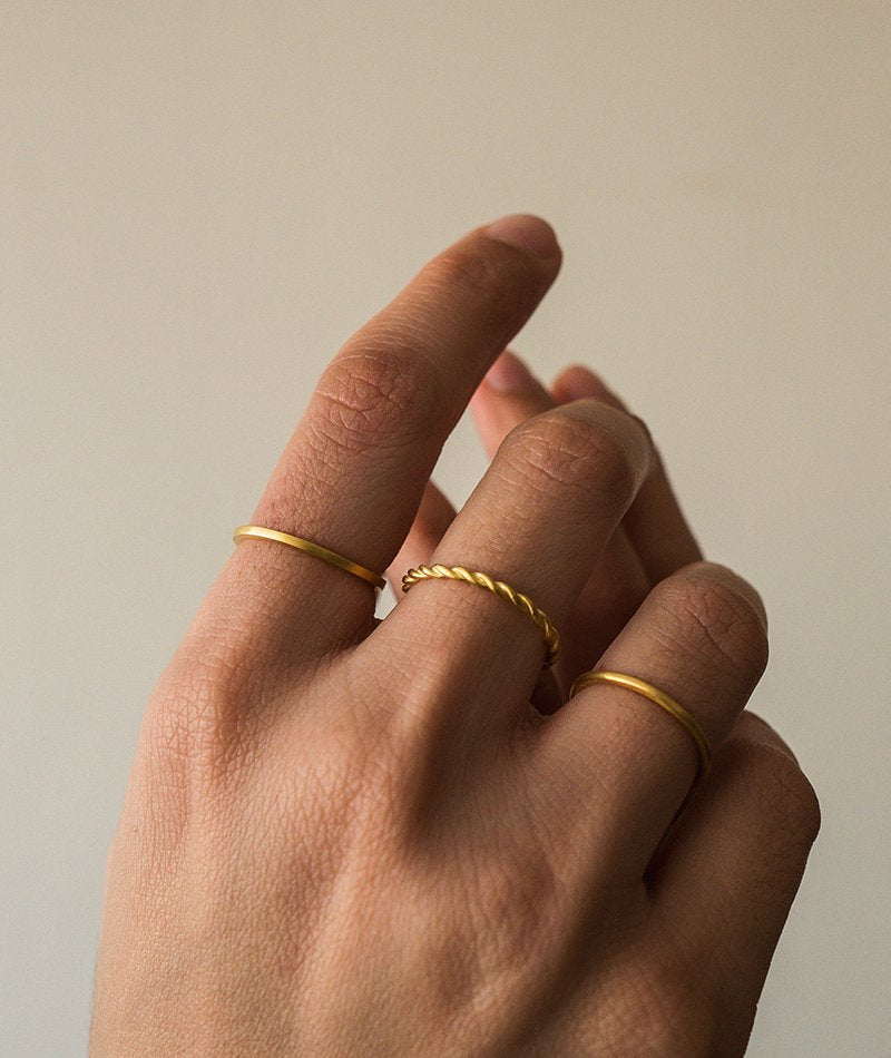 Minimalist Set Of 3 Rings