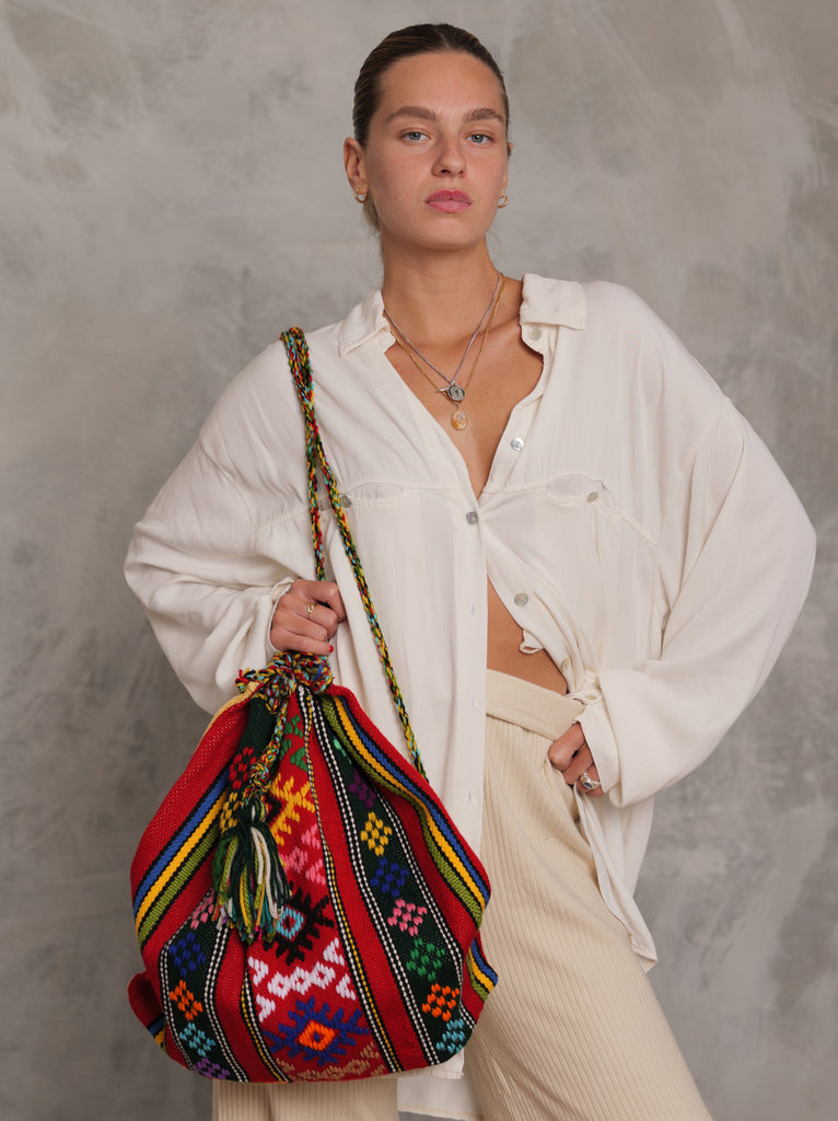 Roxane Handloom Bag